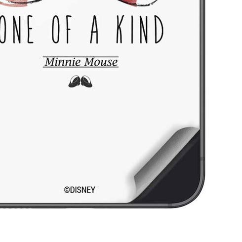 Disney Minnie Mouse One Of A Kind Bow Galaxy S25 Skin